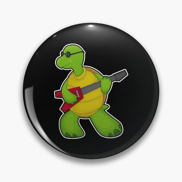Item preview, Turtle at Music with Guitar & Sunglasses designed and sold by Snabdesign84.