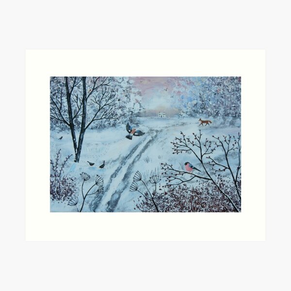 Item preview, A Cold Winter's Morning designed and sold by Jo Grundy.
