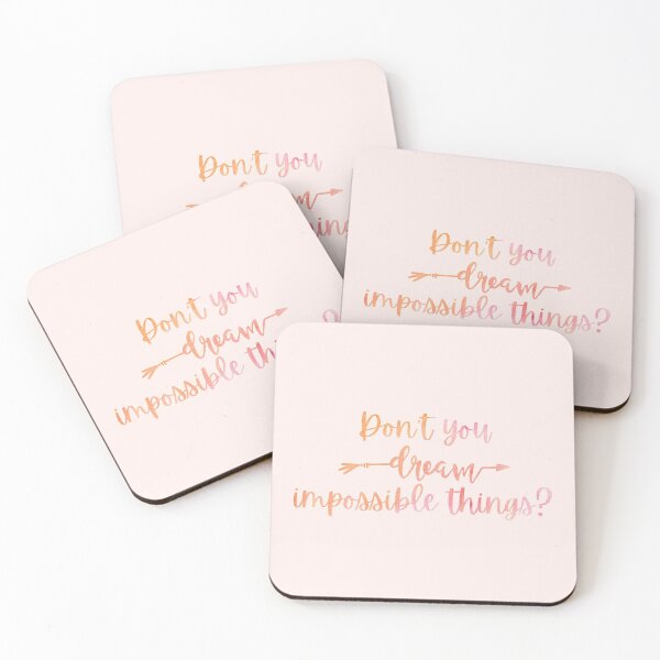 Item preview, Don't You Dream Impossible Things? Taylor Swift designed and sold by Mint-Rose.