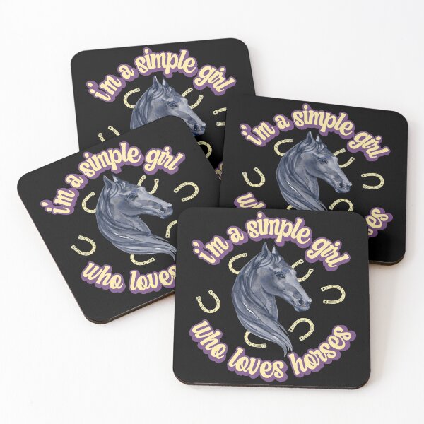 Item preview, I'm a simple girl who loves horses designed and sold by FurioInc.