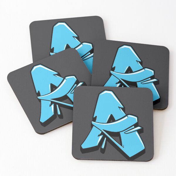 Item preview,  Graffiti Letter A (Blue) designed and sold by NameGraffiti.