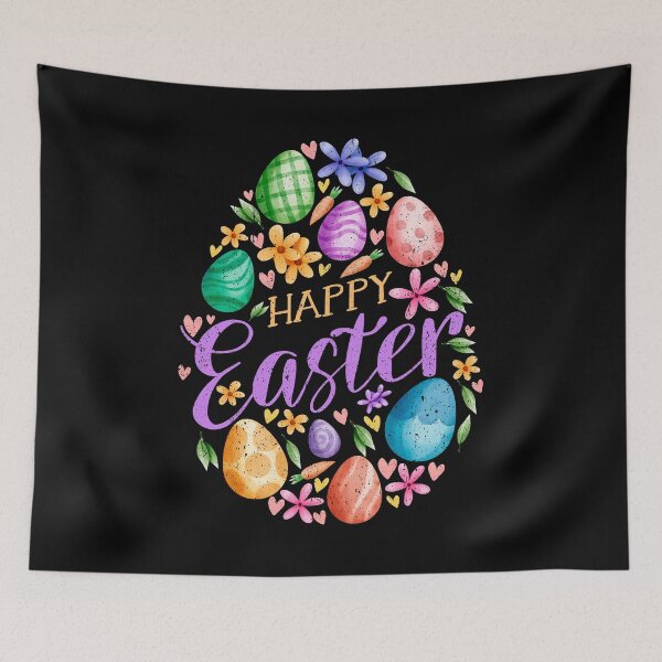 Item preview, Happy Easter Bunny Easter Egg Hunter Cute Boy Girl Gift  designed and sold by elisamarez97.