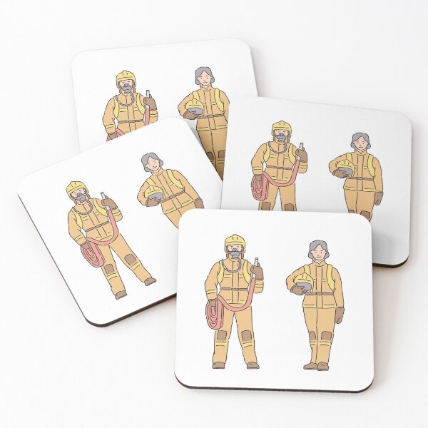 Item preview, Retro 1980s Firefighter present- Vintage Fireman Gift designed and sold by Emil1993.
