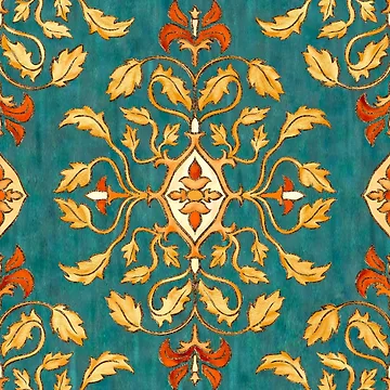 Artwork thumbnail, Groovy Arabesque Pattern by Octavia Soldani