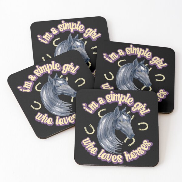 Item preview, I'm a simple girl who loves horses designed and sold by FurioInc.