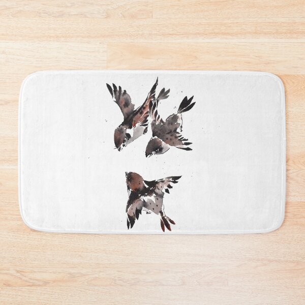 Item preview, Birds | Three Brown Birds Painting designed and sold by YI-Creations.