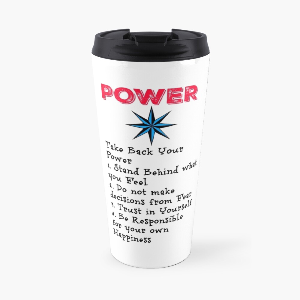 TAKE BACK YOUR PERSONAL POWER Travel Mug