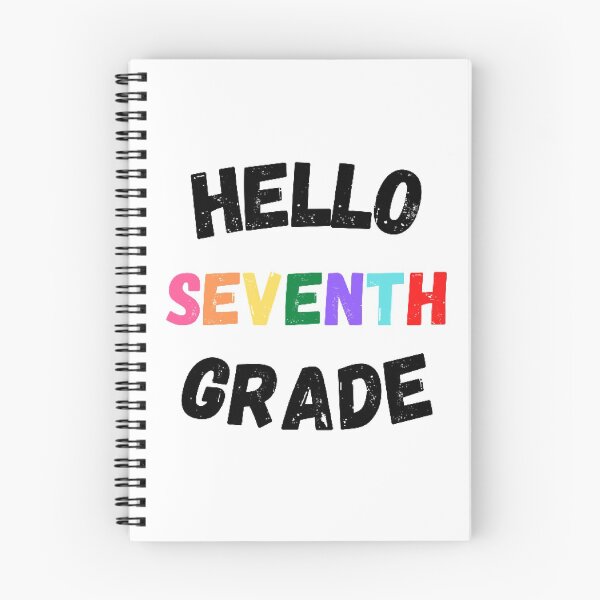 Item preview, Hello Seventh Grade, Cool Back to School  designed and sold by KashifMohiuddin.