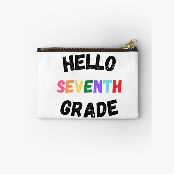 Item preview, Hello Seventh Grade, Cool Back to School  designed and sold by KashifMohiuddin.