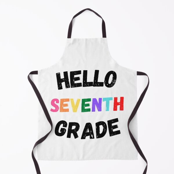 Item preview, Hello Seventh Grade, Cool Back to School designed and sold by KashifMohiuddin.