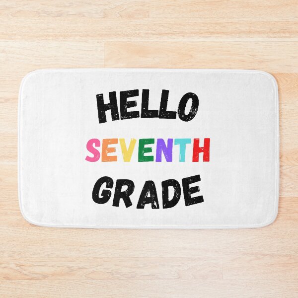 Item preview, Hello Seventh Grade, Cool Back to School  designed and sold by KashifMohiuddin.