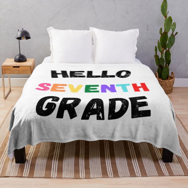 Item preview, Hello Seventh Grade, Cool Back to School  designed and sold by KashifMohiuddin.