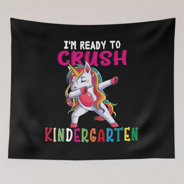 Item preview, I'm Ready To Crush Kindergarten  Baby Unicorn designed and sold by zaki ⭐⭐⭐⭐⭐.