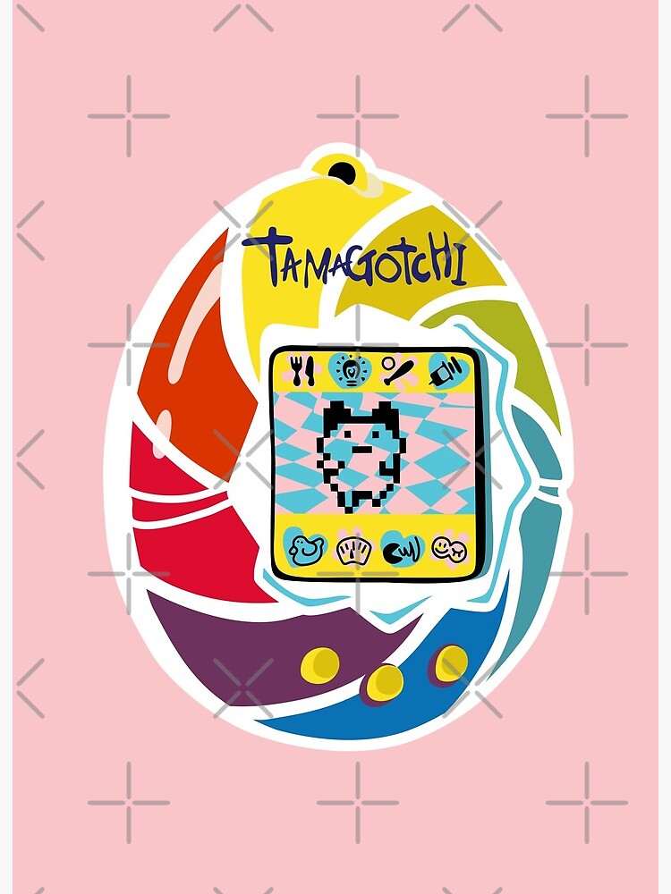 Original Tamagotchi - Candy Swirl | Art Board Print
