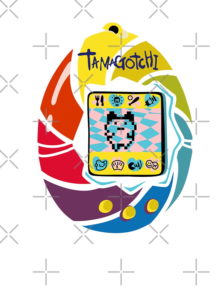 Original Tamagotchi - Candy Swirl Baby One-Piece for Sale by Nossikko