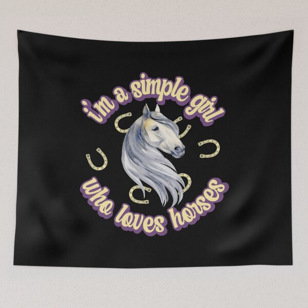 Item preview,  I'm a simple girl who loves horses designed and sold by FurioInc.