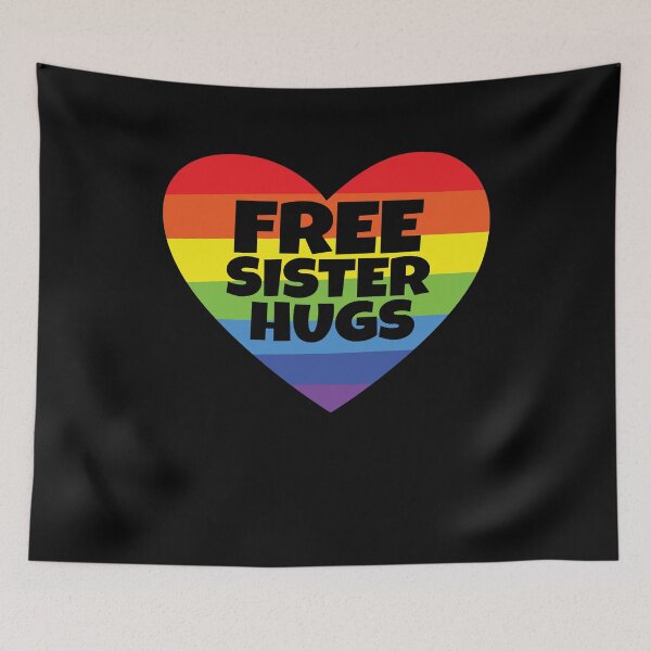Item preview, Free Sister Hugs  designed and sold by Moonpie90.