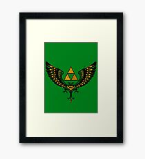 Tri Winged Framed Print