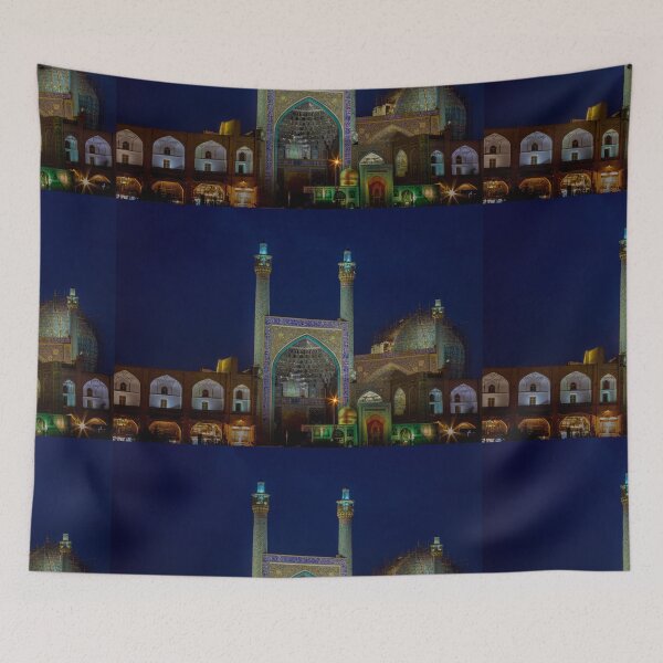 Item preview, Imam Mosque at Night, Isfahan, Iran designed and sold by OliverTLChan.