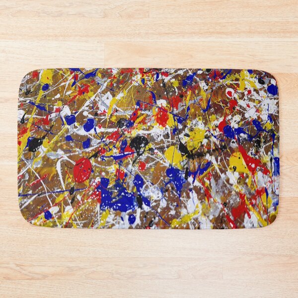 Item preview, Abstract Action Spatter Painting Jackson Pollard style designed and sold by Neilchurcherart.