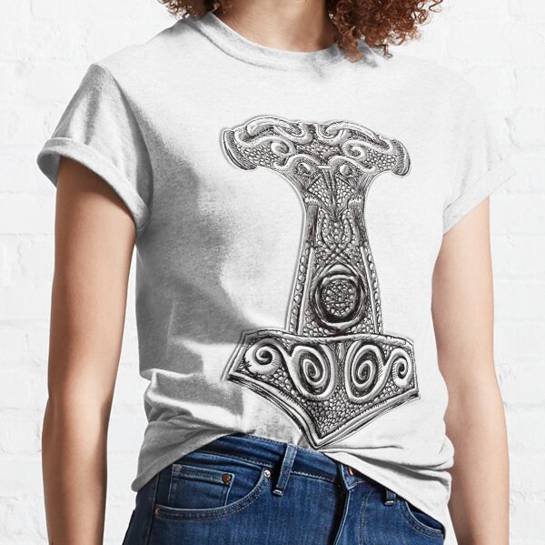 Thors Hammer - Mjolnir Viking Norse Mythology Classic T-Shirt
