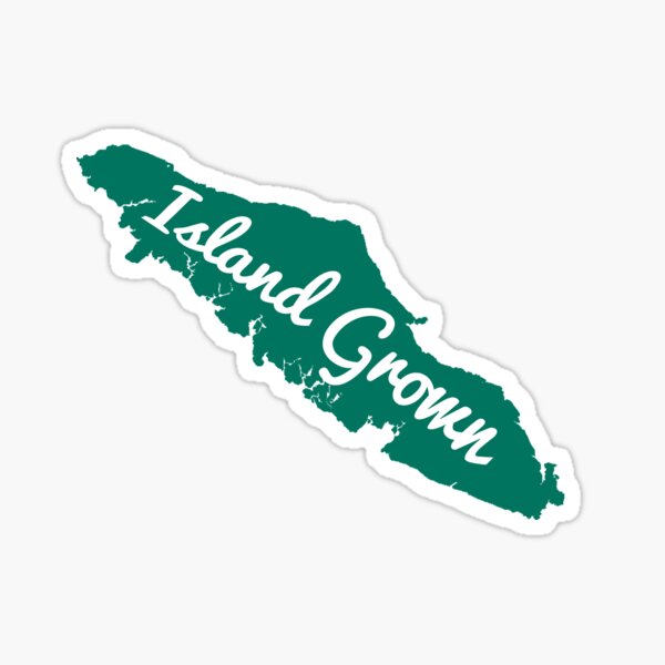 Vancouver Island Grown Sticker