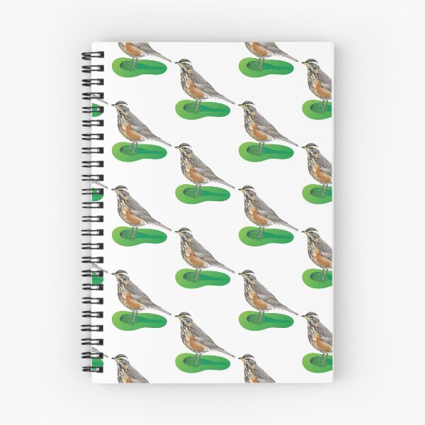 Item preview, Redwing Garden Bird / Woodland Bird Illustration designed and sold by BijouArt.