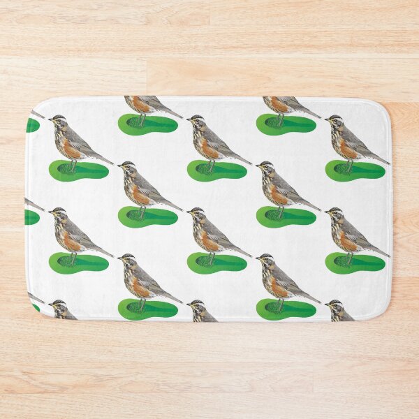 Item preview, Redwing Garden Bird / Woodland Bird Illustration designed and sold by BijouArt.