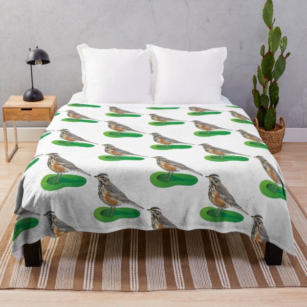 Item preview, Redwing Garden Bird / Woodland Bird Illustration designed and sold by BijouArt.