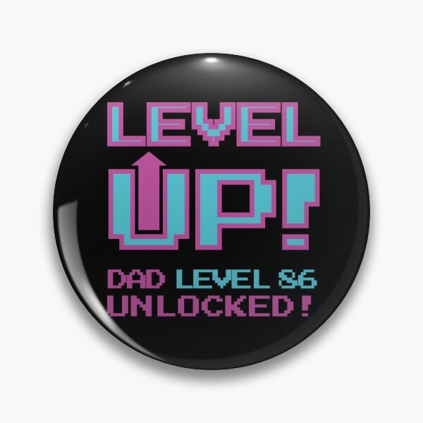 Item preview, Dad level 86 unlocked! designed and sold by TrashPandainc.