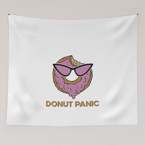 Item preview, Donut Panic Funny Donut Lovers designed and sold by Mriganka Gogoi.