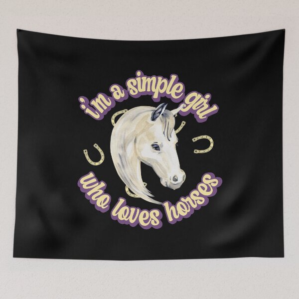 Item preview,  I'm a simple girl who loves horses designed and sold by FurioInc.