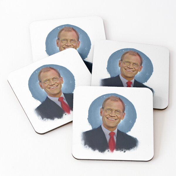 Item preview, DAVID LETTERMAN- Famous standup comedian Portraits  designed and sold by Chrisjeffries24.