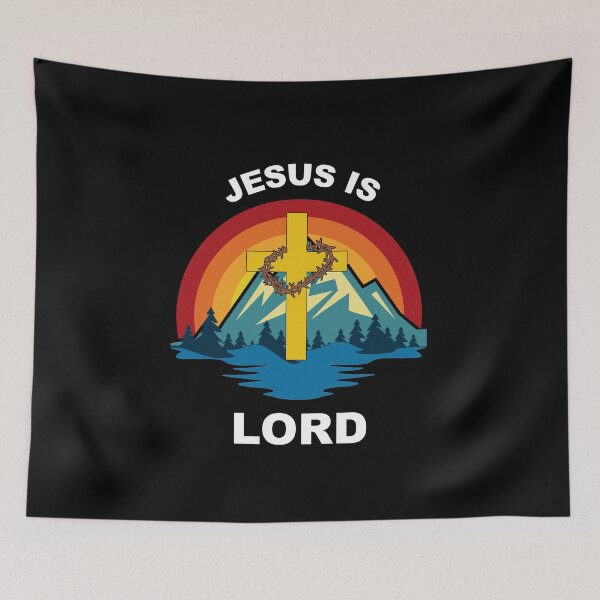 Item preview, Jesus is Lord Christian Faith Savior Christ Lord designed and sold by Spaceshipsells.