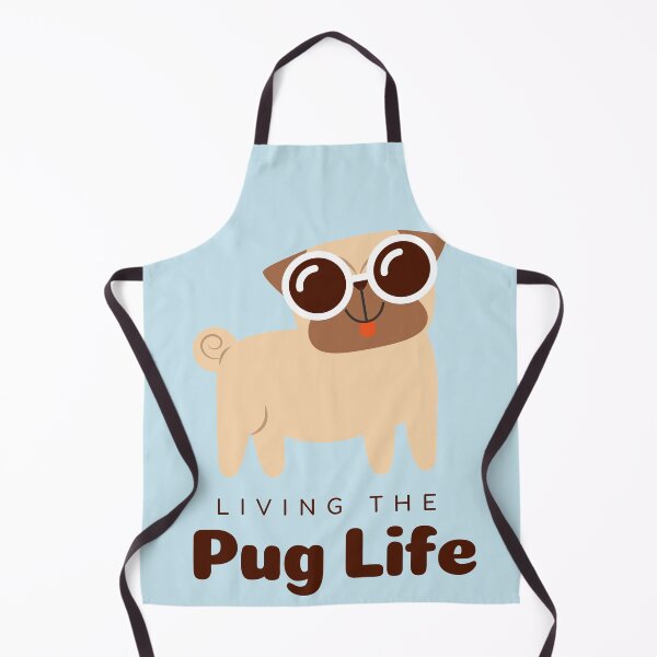 Item preview, living the pug life designed and sold by tangledgayathri.