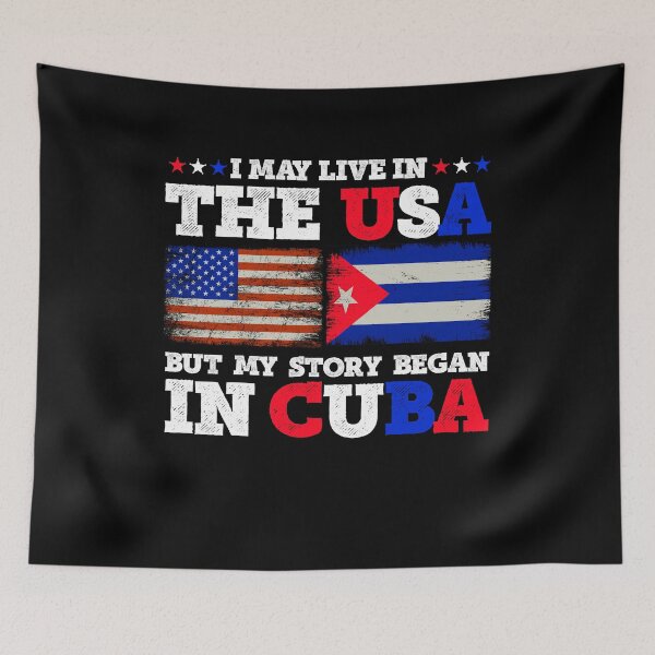 Item preview, May Live In The USA But Story Began In Cuba designed and sold by FucaGirl.