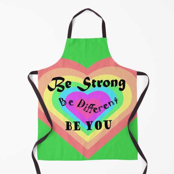 Item preview, Be Strong Be Different Be You heart designed and sold by hamila-design.
