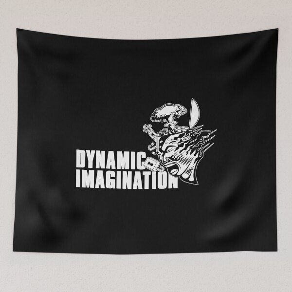 Item preview,  Black & White Dynamic Imagination Logo designed and sold by johnspainart.