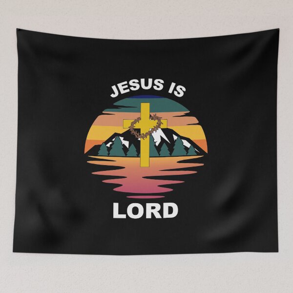 Item preview, Jesus is Lord Christian Faith Savior Christ Lord designed and sold by Spaceshipsells.