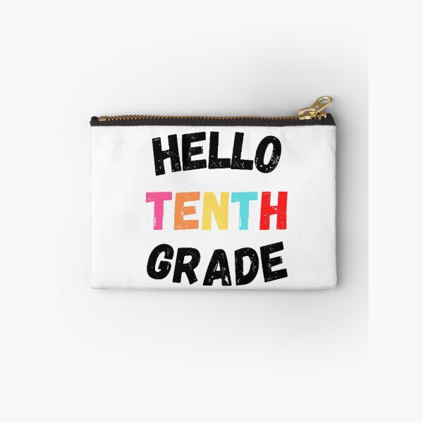 Item preview, Hello Tenth Grade, Cool Back to School  designed and sold by KashifMohiuddin.