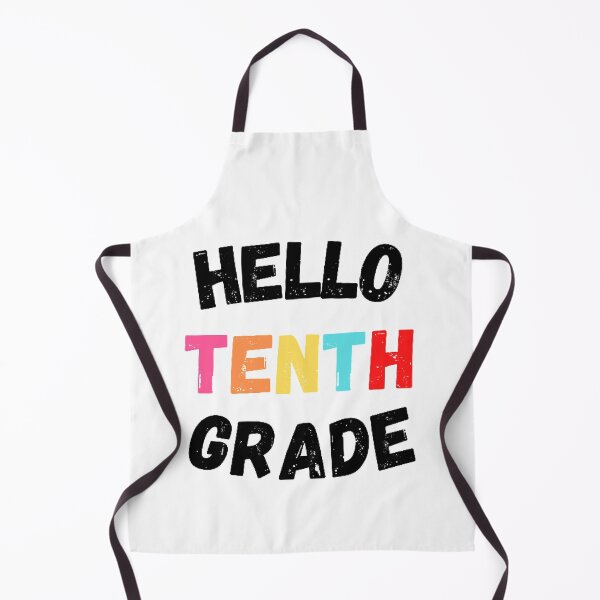 Item preview, Hello Tenth Grade, Cool Back to School designed and sold by KashifMohiuddin.