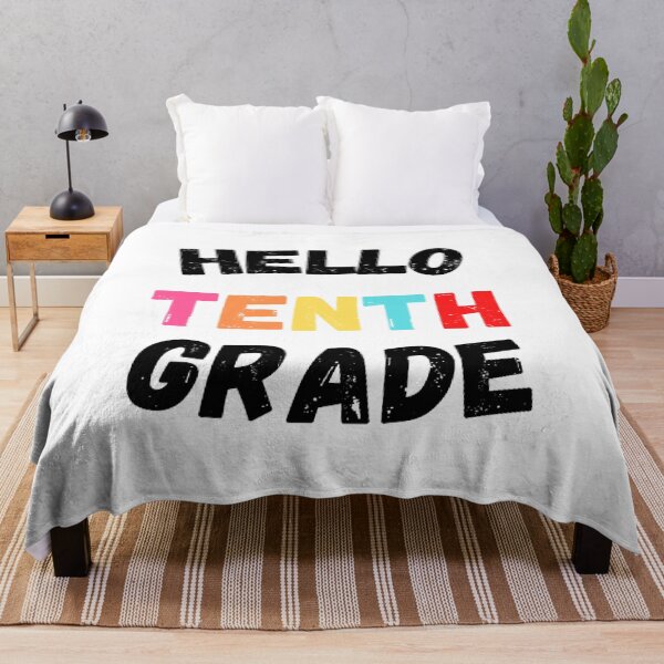 Item preview, Hello Tenth Grade, Cool Back to School  designed and sold by KashifMohiuddin.