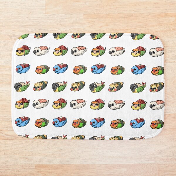 Item preview, Sushi Birbs Birb original de la cocina japonesa designed and sold by Birb-Merch.