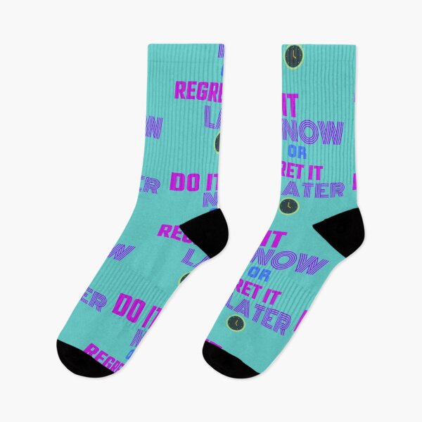 Item preview, DO IT NOW OR REGRET IT LATER designed and sold by A-shell.