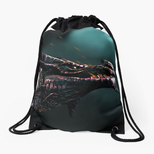 Dragon Embers Drawstring Bag