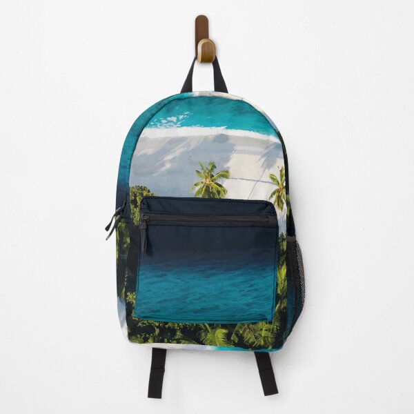 Item preview, Fuvahmulah, The Maldives Travel Illustration designed and sold by Alo.