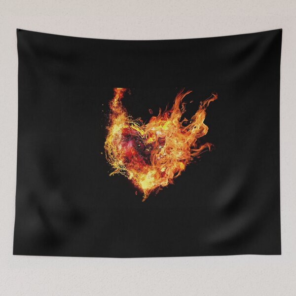 Item preview, Flaming Heart designed and sold by GlennKing5.