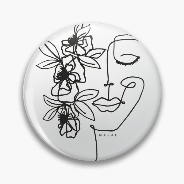 Artikelvorschau, The Dreamer - One Line Art entworfen und verkauft von MARALI-Designs.