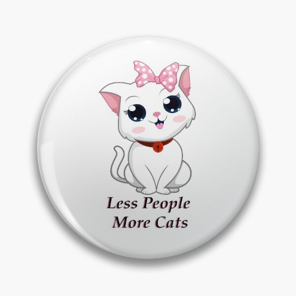 Item preview, Less People More Cats  designed and sold by elcapitano12.