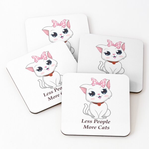 Item preview, Less People More Cats  designed and sold by elcapitano12.